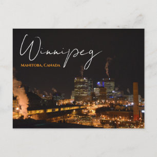 Postal Winnipeg Manitoba Canadá Viajes