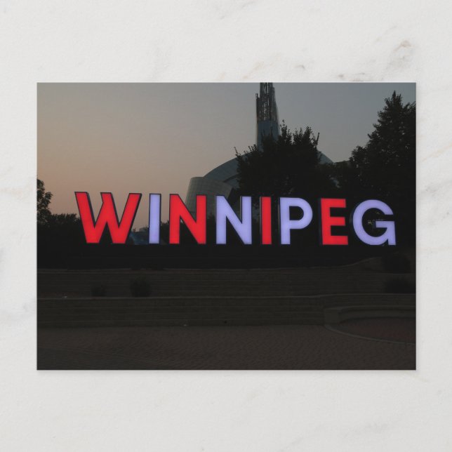Postal Winnipeg, Rótulo de Canadá (Anverso)