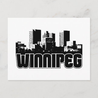 Postal Winnipeg Skyline