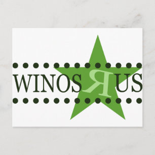 Postal Winos R Us (Verde)
