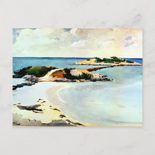 Postal Winslow Homer - Isla Gallow