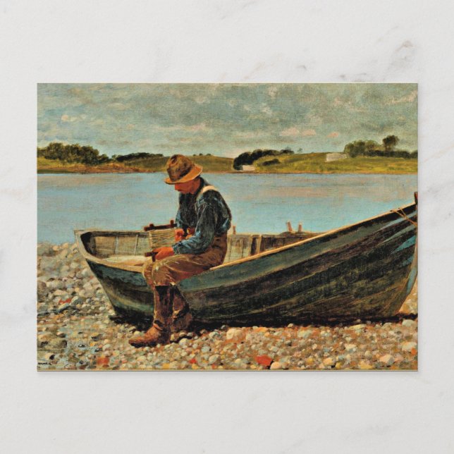Postal Winslow Homer - Línea Sinuosa (Anverso)