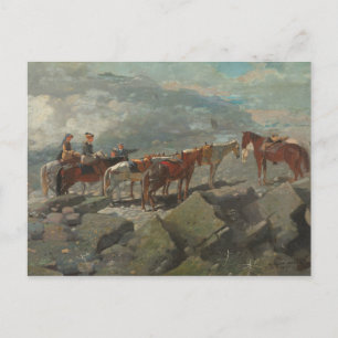 Postal Winslow Homer - Monte Washington