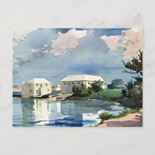 Postal Winslow Homer, Salt Kettle, Bermuda