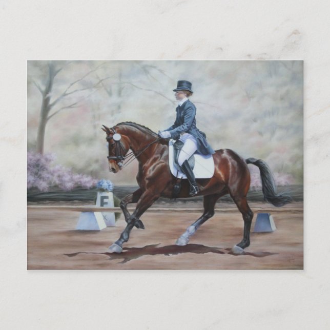 Postal Winsor en Dressage (Anverso)