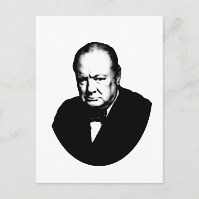 Postal Winston Churchill (Anverso)