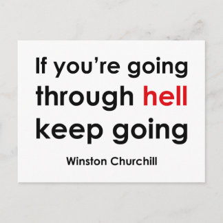 Postal Winston Churchill