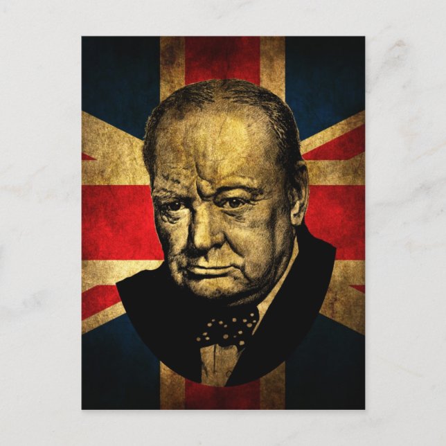 Postal Winston Churchill (Anverso)