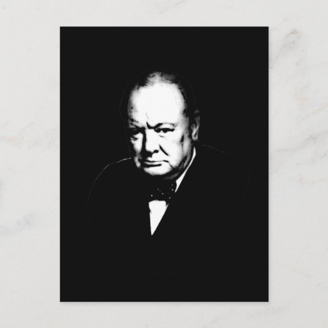 Postal Winston Churchill (Anverso)