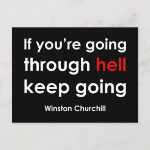 Postal Winston Churchill