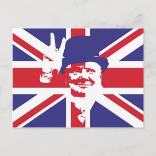 Postal Winston Churchill