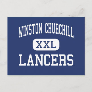 Postal Winston Churchill - Lancers - High - Eugene Oregon