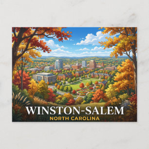 Postal Winston-Salem Carolina del Norte Viajes