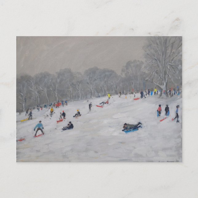Postal Winter Darley Park 2009 (Anverso)
