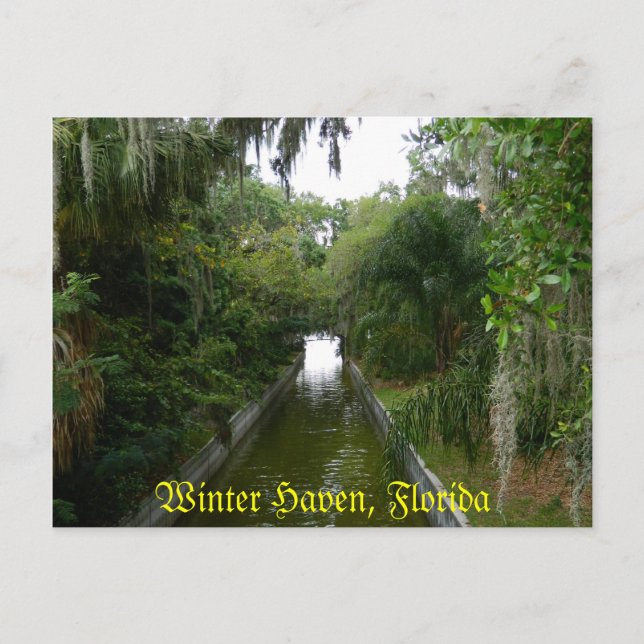 Postal Winter Haven, Fl Postcard (Anverso)