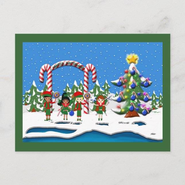 Postal Winter Hinterland (Anverso)