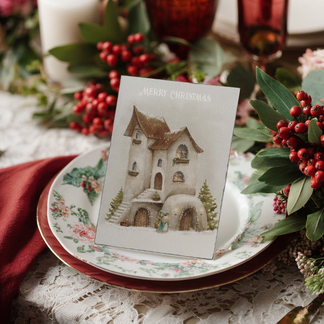 Postal Winter Holidays Postcard (Subido por el creador)