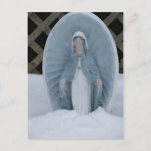 Postal Winter Mary