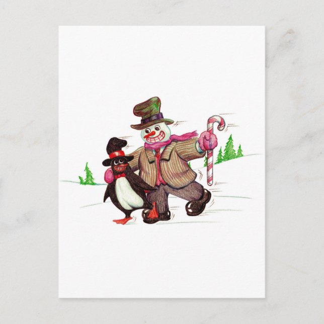 Postal Winter Pals (Anverso)