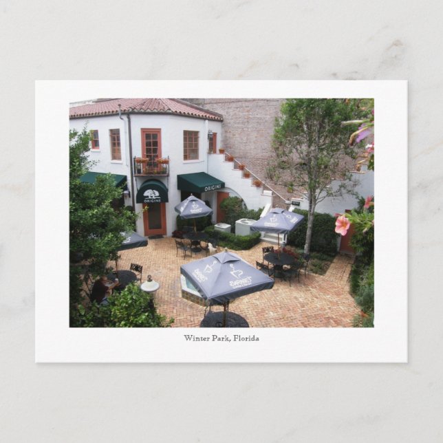 Postal Winter Park, Florida (Anverso)