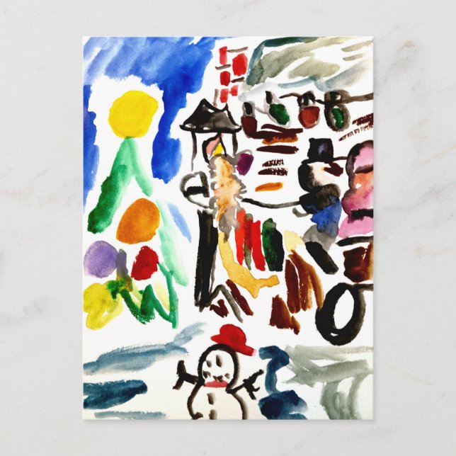 Postal Winter set  (Anverso)