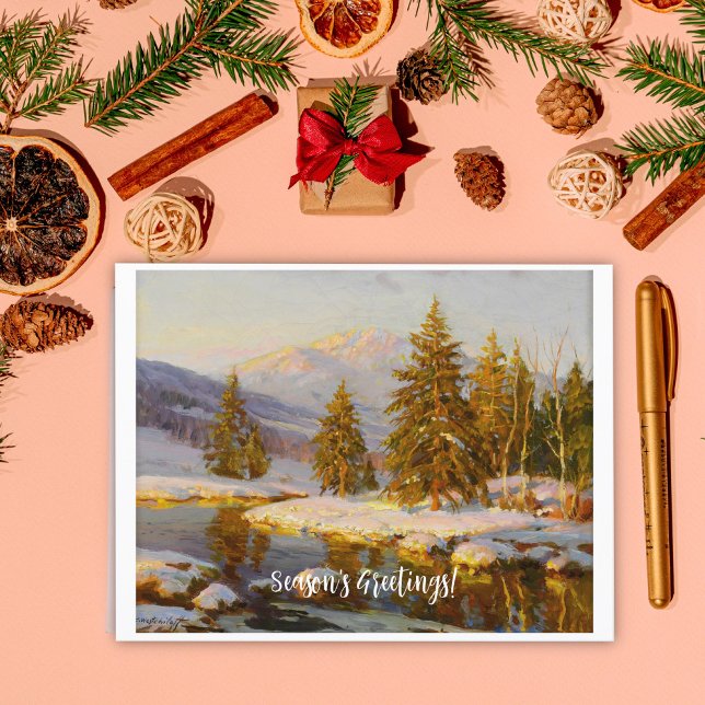 Postal Winter Sunset (Subido por el creador)