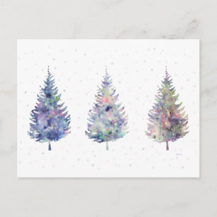 Postal Winter Wonder Trees Art