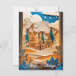 Postal Winter Wonderland Greeting