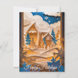 Postal Winter Wonderland Greeting