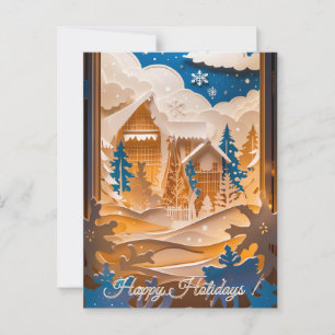 Postal Winter Wonderland Greeting