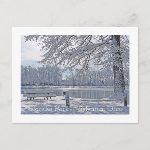 POSTAL WINTER WONDERLAND/OLANDER PARK/SYLVANIA, OHIO POST