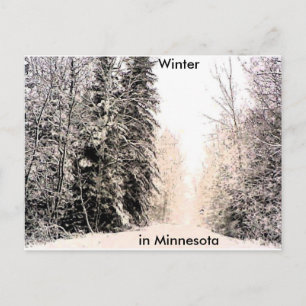 Postal winterink - Personalizado
