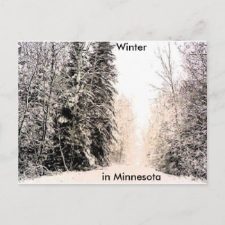 Postal winterink - Personalizado