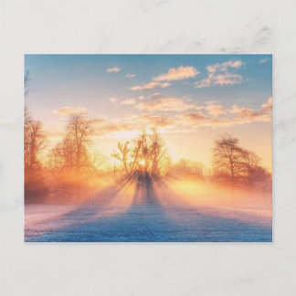 Postal Winterliche Postkarte