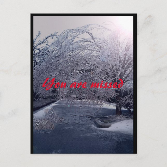 Postal Winters Walk (Anverso)