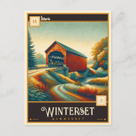 Postal Winterset, Iowa | Vintage