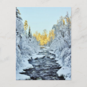 Postal Wintery Stream