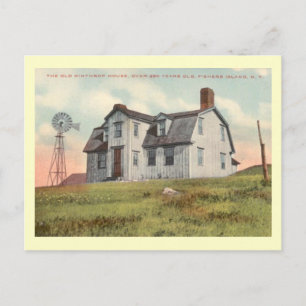 Postal Winthrop House, Isla de los Pescadores, New York V