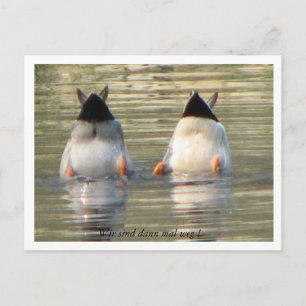 Postal ¡Wir sind dann mal weg!