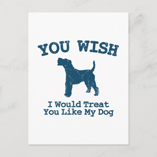 Postal Wire Fox Terrier (Anverso)