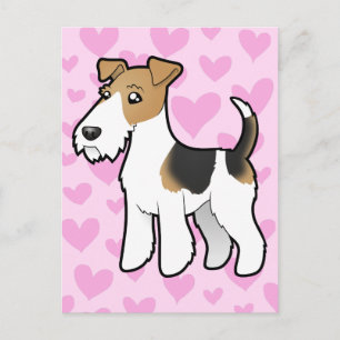 Postal Wire Fox Terrier Love