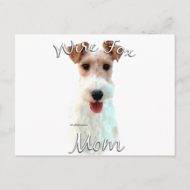 Postal Wire Fox Terrier Mom 2 (Anverso)