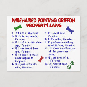 POSTAL WIREHAIRED SEÑALA LAS LEYES DE GRIFFON 2