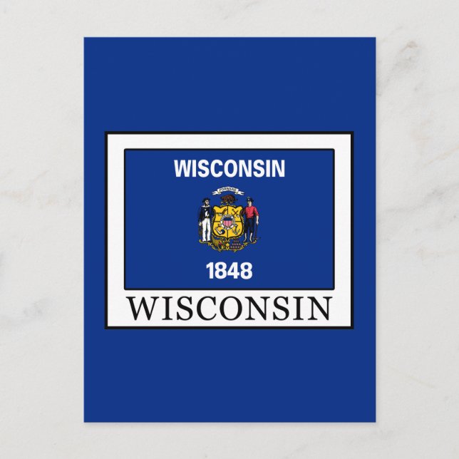 Postal Wisconsin (Anverso)