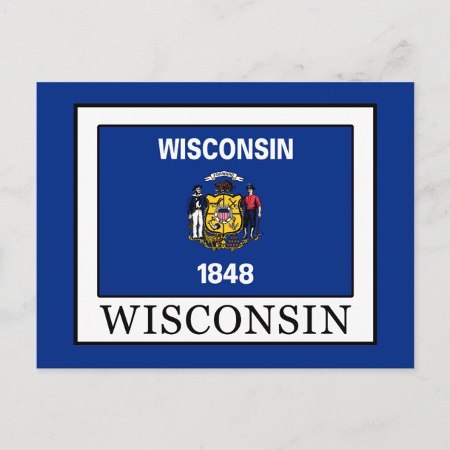 Postal Wisconsin (Anverso)