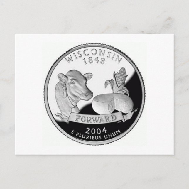 Postal Wisconsin (Anverso)