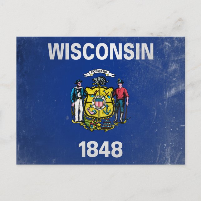 Postal Wisconsin (Anverso)