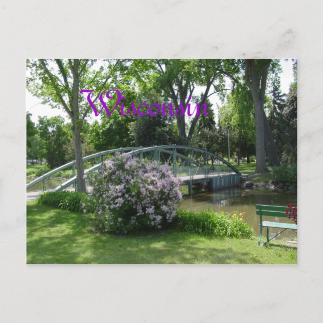 Postal Wisconsin (Anverso)