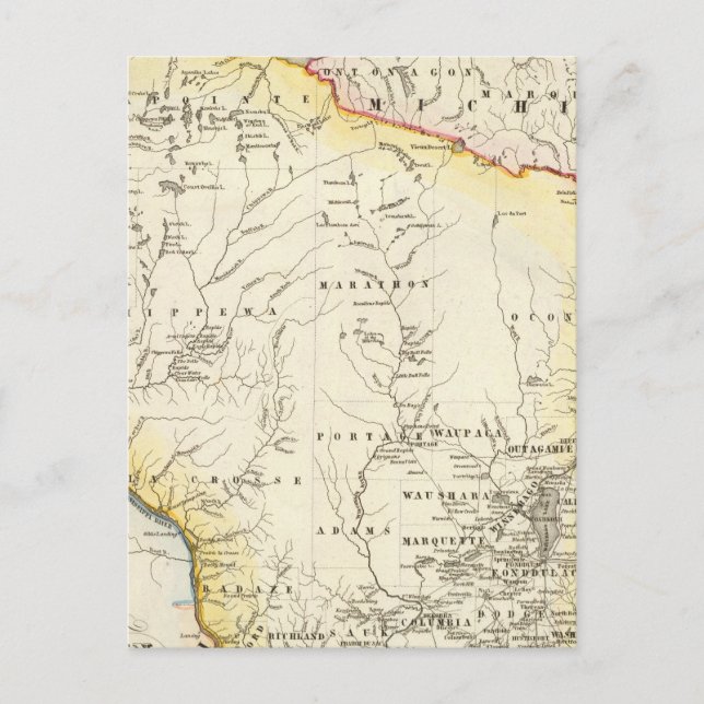 Postal Wisconsin 6 (Anverso)