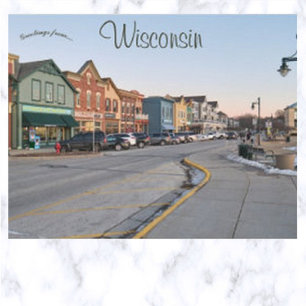 Postal Wisconsin Avenue Village de Pewaukee Wisconsin